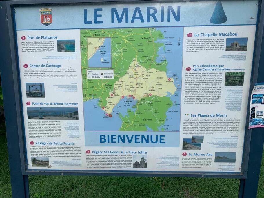 Studio Ti Plezi 26M A 2 Pas Marina Du Marin Climatise Parking Le Marin 외부 사진